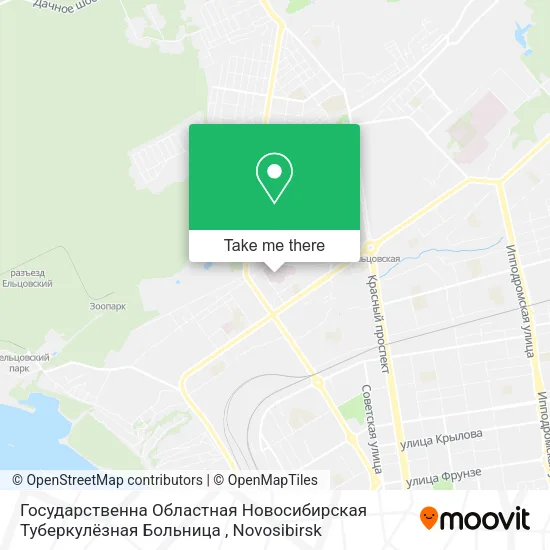 Государственна Областная Новосибирская Туберкулёзная Больница map