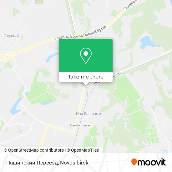 Пашинский Переезд map