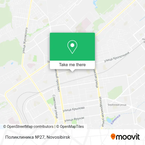Поликлиника №27 map