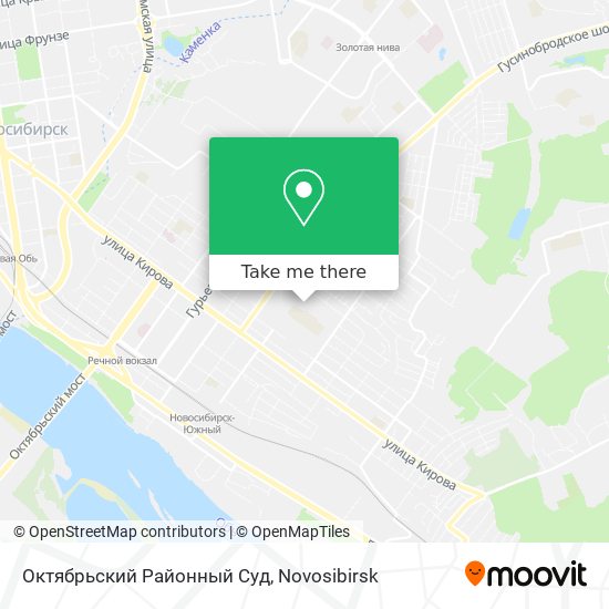 Октябрьский Районный Суд map