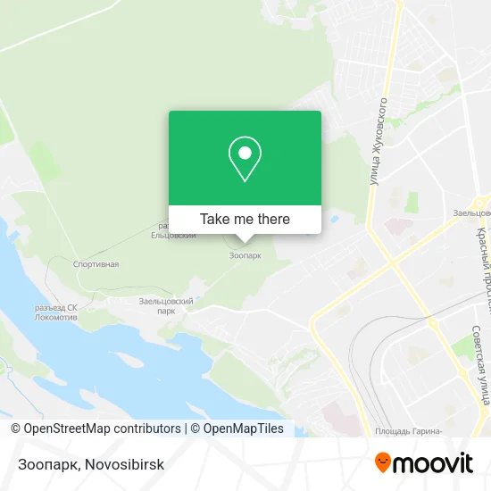 Зоопарк map