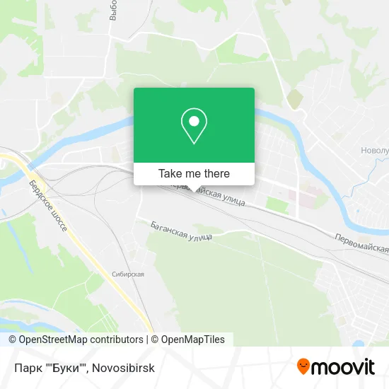 Парк ""Буки"" map