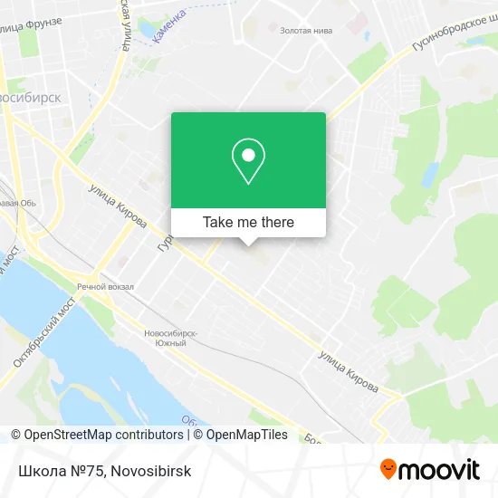 Школа №75 map
