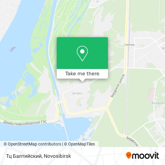 Тц Балтийский map