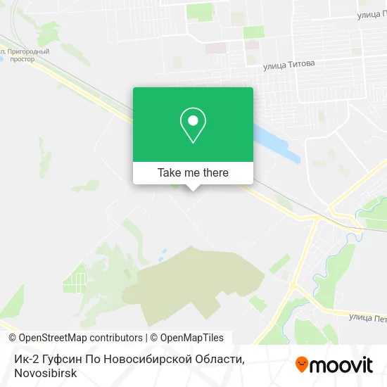 Ик-2 Гуфсин По Новосибирской Области map