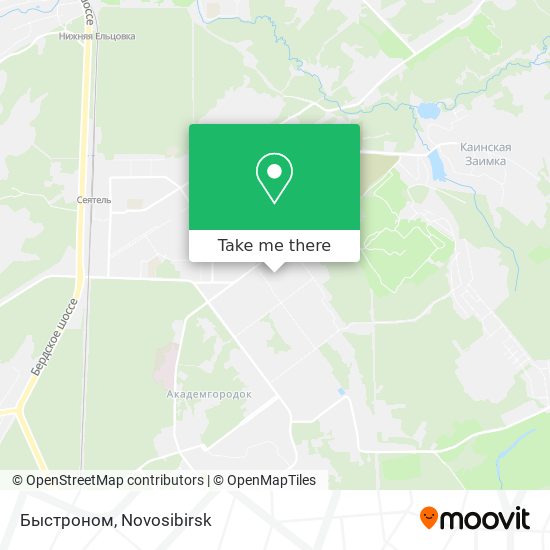 Быстроном map