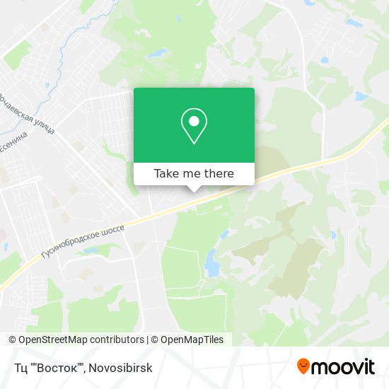 Тц ""Восток"" map