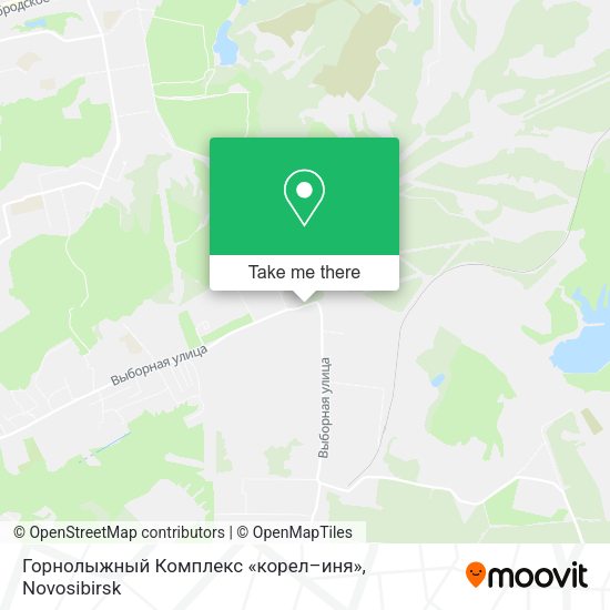 Горнолыжный Комплекс «корел–иня» map