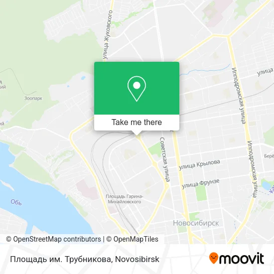 Площадь им. Трубникова map