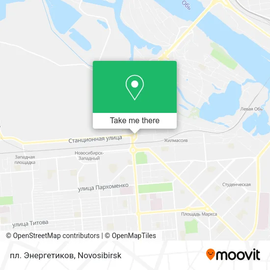 пл. Энергетиков map