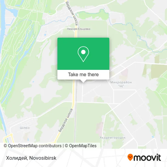 Холидей map