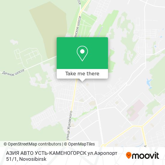 АЗИЯ АВТО УСТЬ-КАМЕНОГОРСК ул.Аэропорт 51 / 1 map