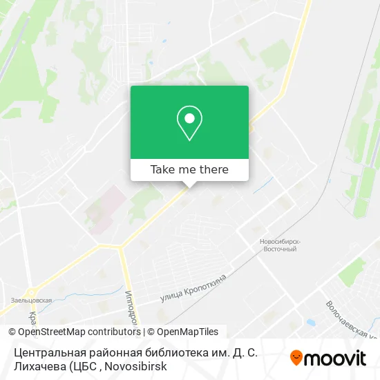 Центральная районная библиотека им. Д. С. Лихачева map