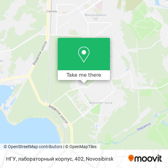 НГУ, лабораторный корпус, 402 map