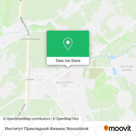 Институт Прикладной Физики map