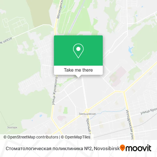 Стоматологическая поликлиника №2 map