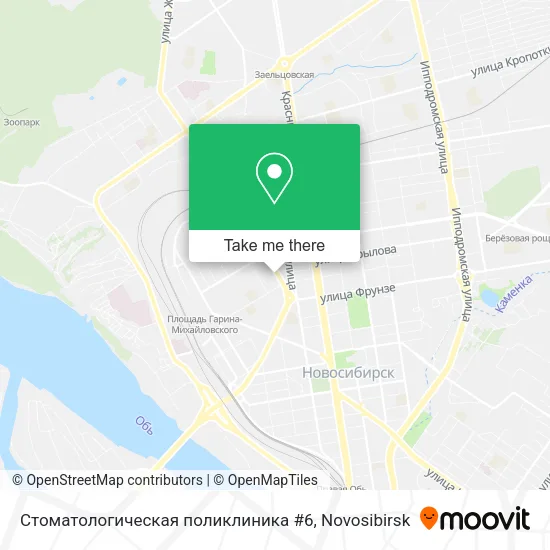Стоматологическая поликлиника #6 map
