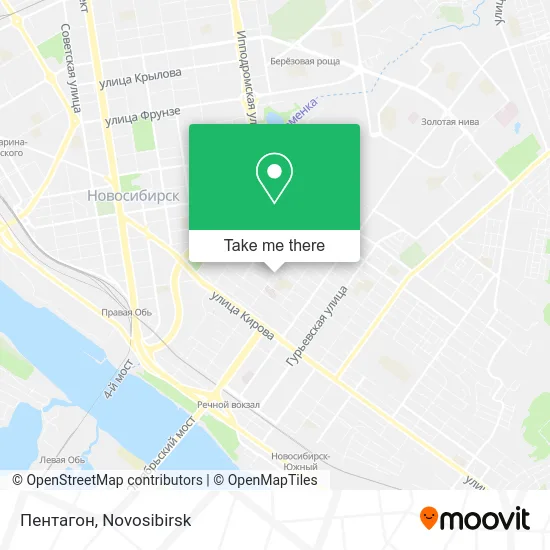 Пентагон map