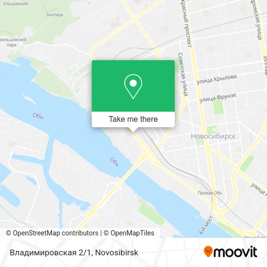 Владимировская 2/1 map