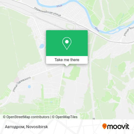 Автодром map