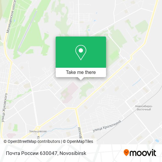 Почта России 630047 map