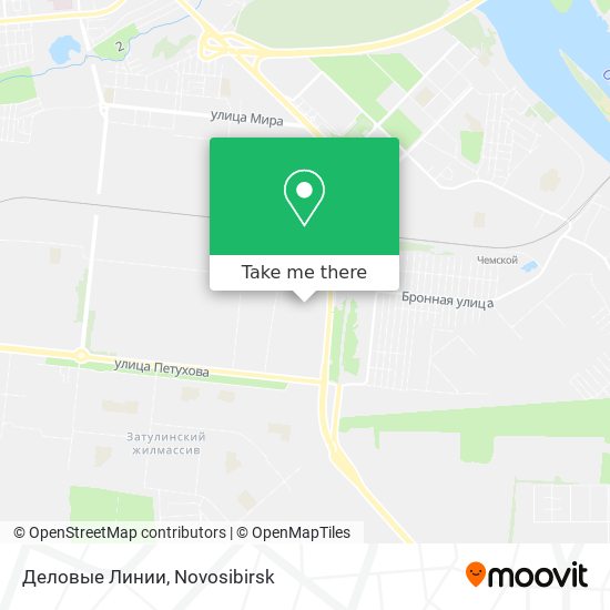 Деловые Линии map