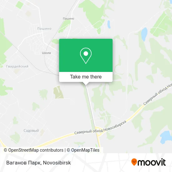 Ваганов Парк map