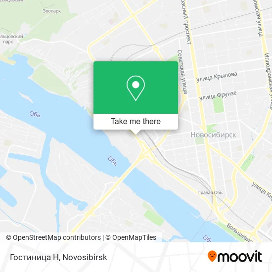 Гостиница Н map