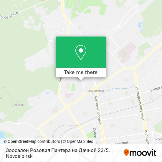Зоосалон Розовая Пантера на Дачной 23 / 5 map