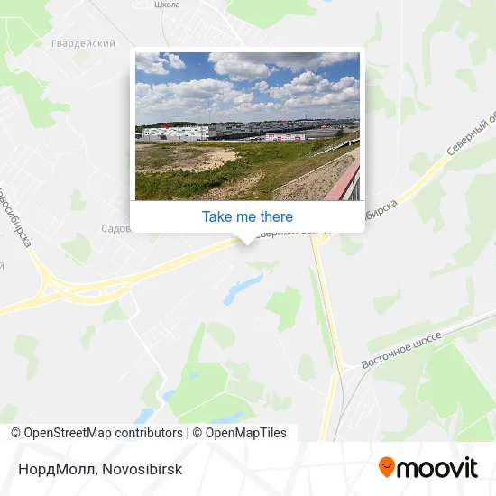 НордМолл map