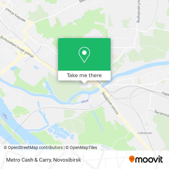 Metro Cash & Carry map