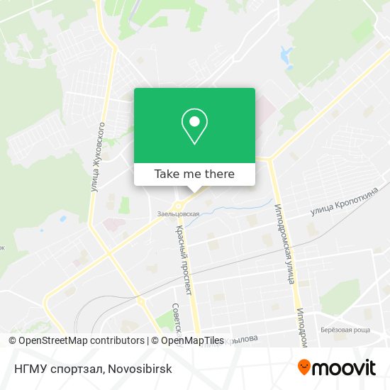 НГМУ спортзал map