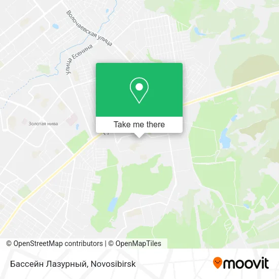 Бассейн  Лазурный map