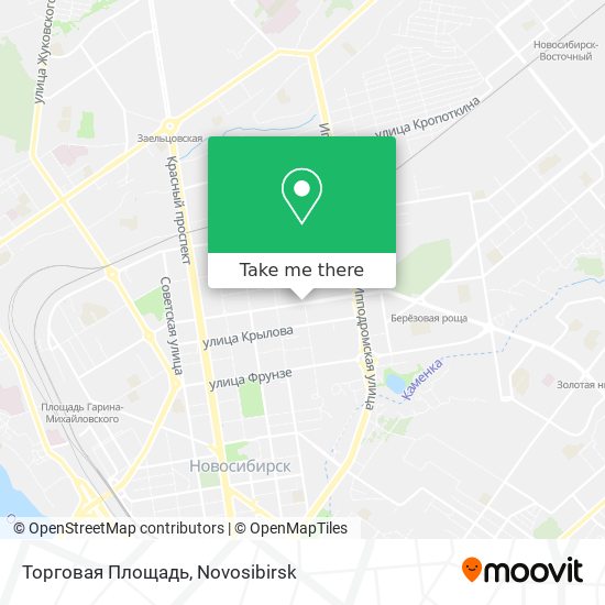 Торговая Площадь map