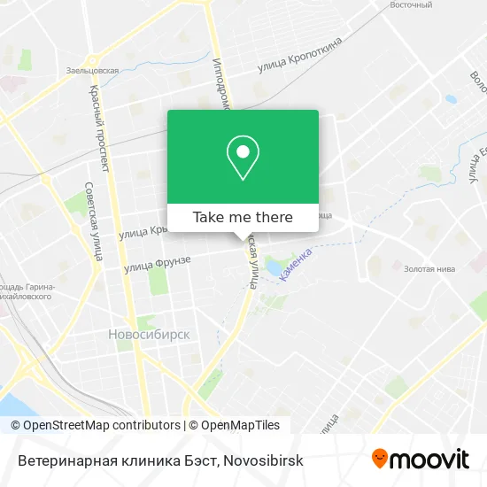 Ветеринарная клиника  Бэст map