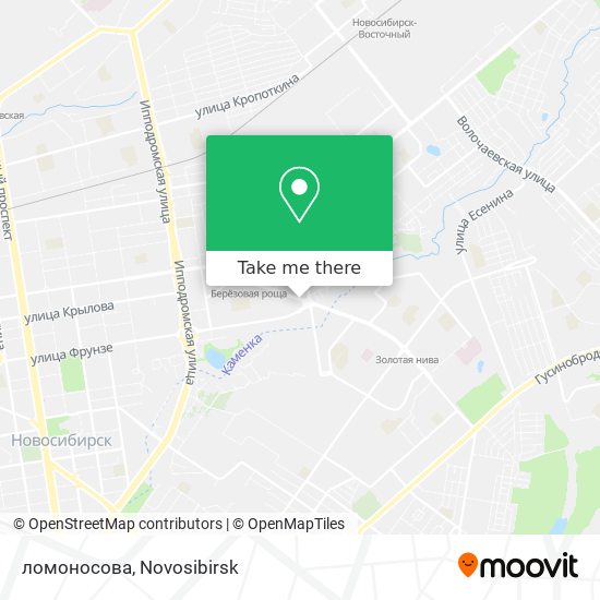 ломоносова map