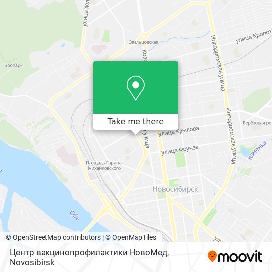Центр вакцинопрофилактики НовоМед map