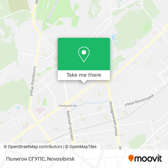 Полигон СГУПС map