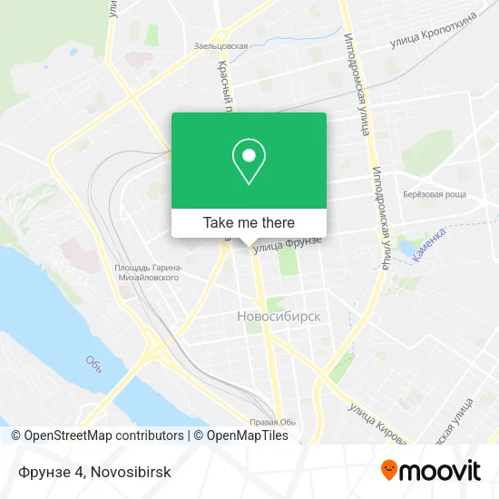 Фрунзе 4 map
