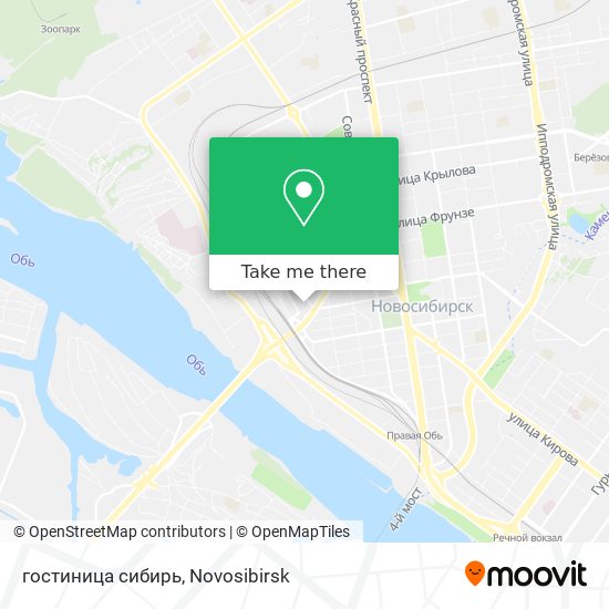 гостиница сибирь map