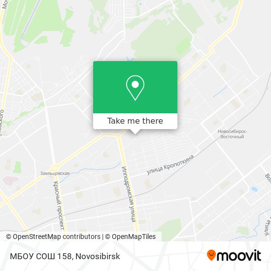 МБОУ СОШ 158 map