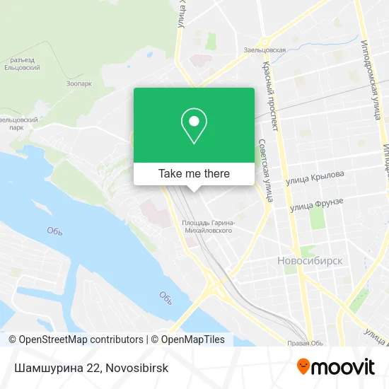 Шамшурина 22 map