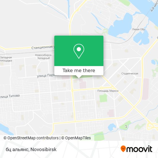 бц альянс map