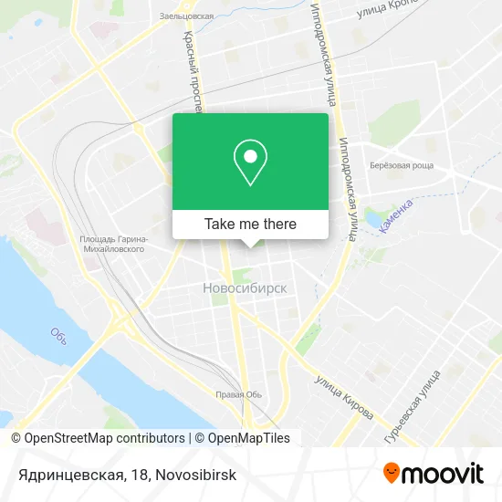 Ядринцевская, 18 map