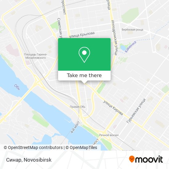 Синар map