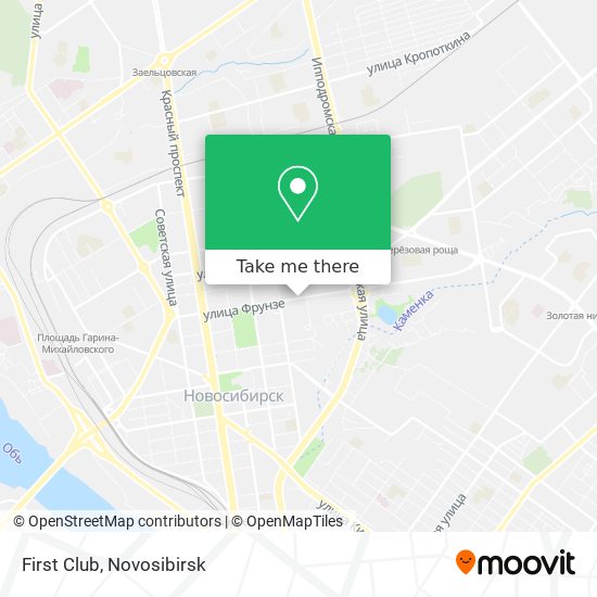 First Club map