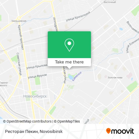 Ресторан Пекин map