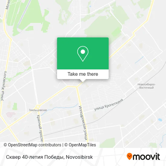 Сквер 40-летия Победы map