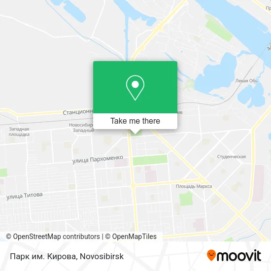 Парк им. Кирова map