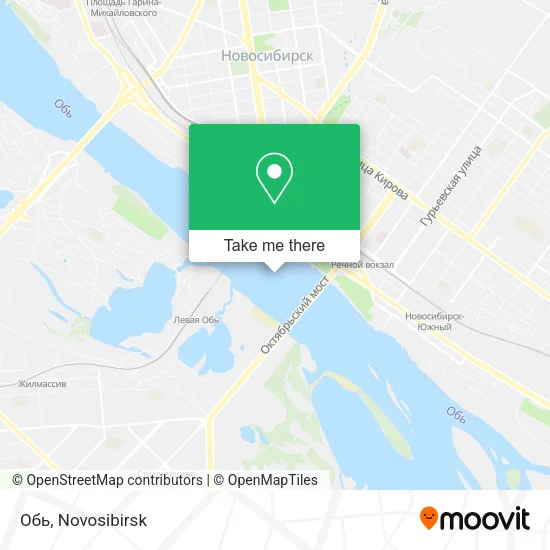 Обь map